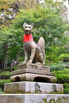 Fox statue