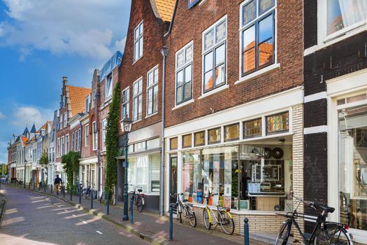Street in Haarlem, Netherlandsм