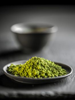 Macha green powder
