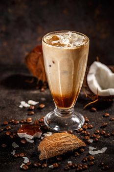 Coconut latte smoothie 
