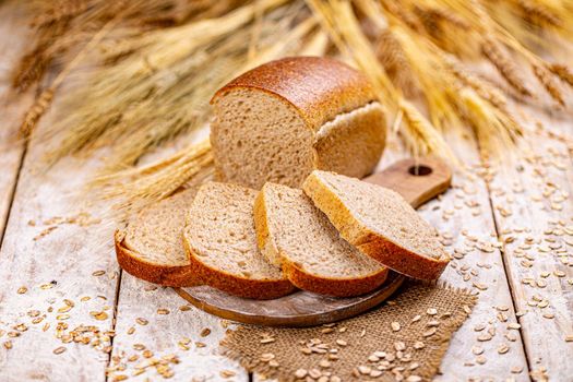 Healthy bread concept