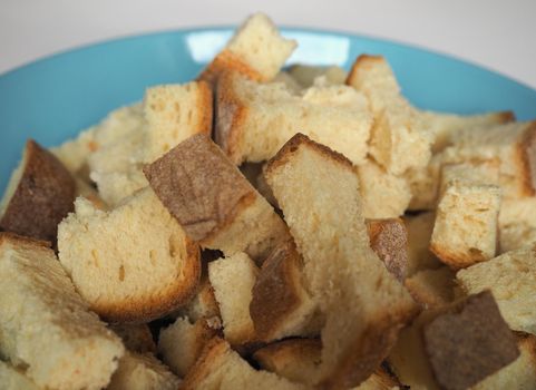 croutons of bread