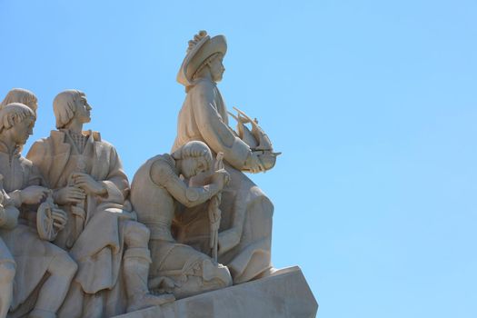 BELEM, PORTUGAL - JUNE 25, 2018: Monument to the Discoveries at Belem, Lisbon, Portugal