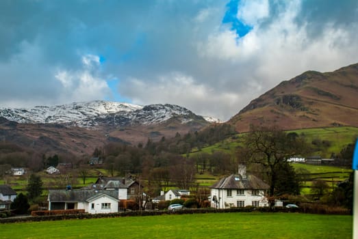 A small village in the Lake District area.