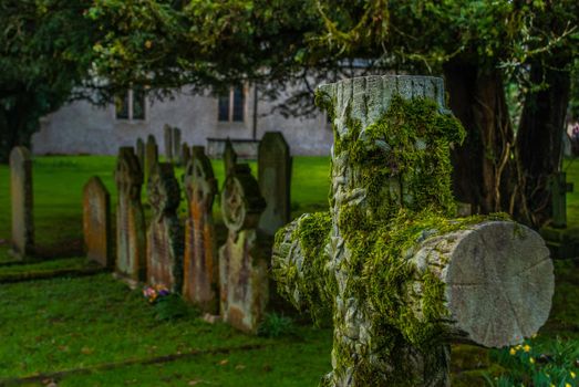 Cemetery in the Lake District area.