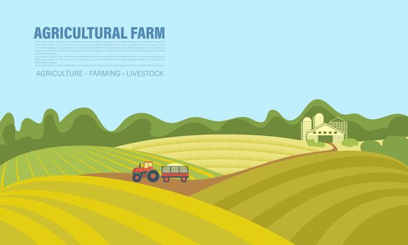 Spotted cows, vector illustration in sketch style. Livestock farm or agricultural enterprise for the breeding of cattle