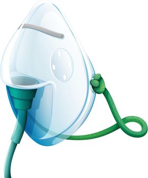 An oxygen mask