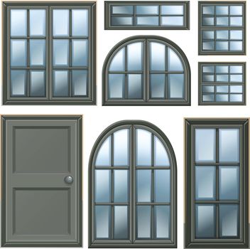 Different windows design