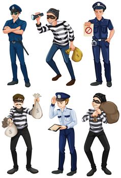 Police officers and robbers