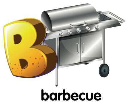 A letter B for barbecue