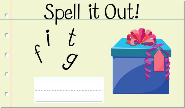 Spell it out gift
