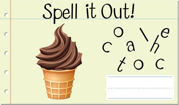 Spell it out chocolate