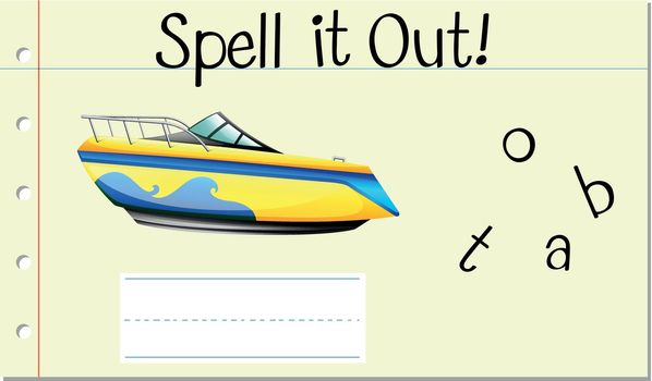 Spell it out boat