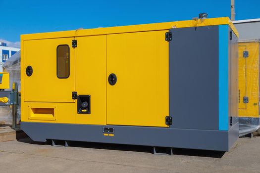 Diesel generator for general construction works and emergency services