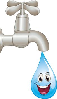 tap and water drop