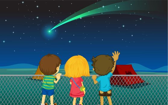 kids and comet