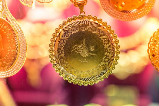 Turkish Ottoman style gold coins