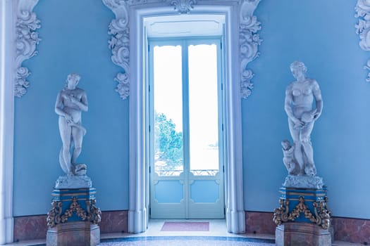 interiors of palazzo Borromeo, lake maggiore, Stresa, italy