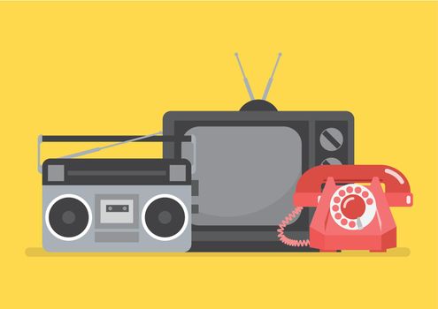 Retro television and radio