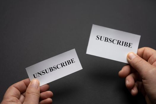 Subscribe and unsubscribe tickets
