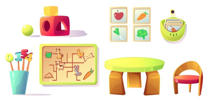 Montessori kindergarten equipment, toys, materials