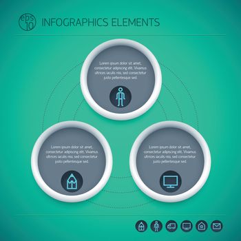 Abstract Infographic Elements