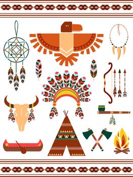 Aztec decorative elements