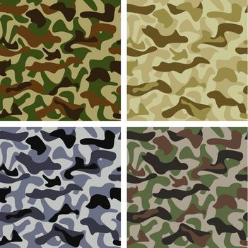 Set of Camouflage Patterns