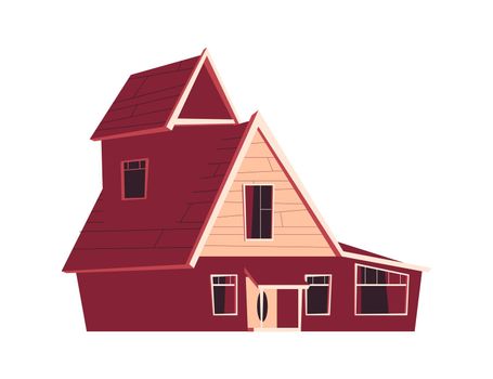House building isolated