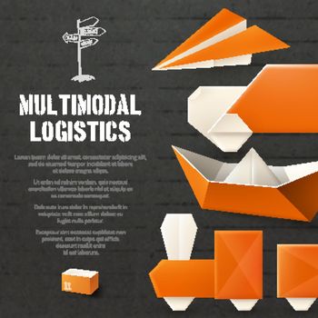 Origami Logistic Background