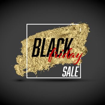 Black Friday sale label