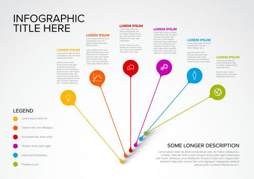 Vector multipurpose Infographic template