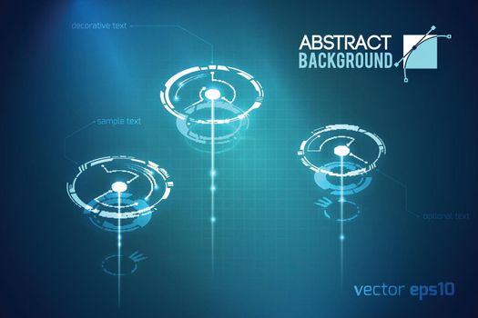 Scientific Abstract Technologic Template
