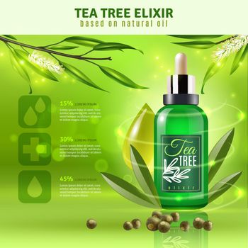 Tea Tree Oil Background