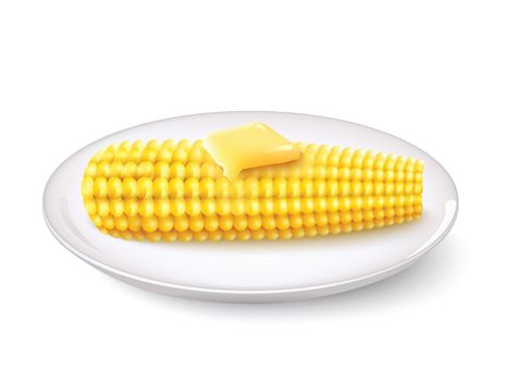 Realistic Corn Cob