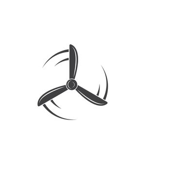airplane propeller  vector illustration design