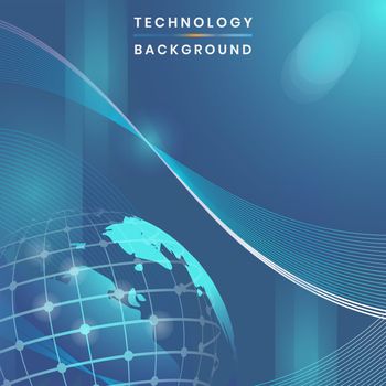 Global technology background