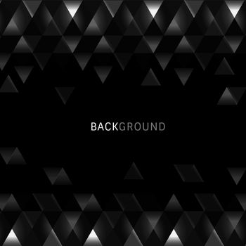 Black geometrical background