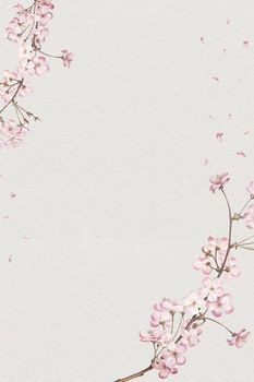 Cherry blossom frame