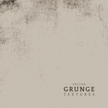 Beige grunge distressed texture vector