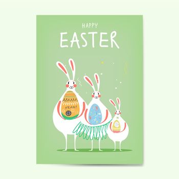 Easter celebration illustration