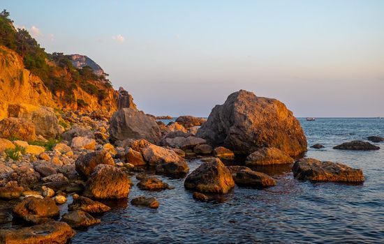Landscapes of the Crimea peninsula