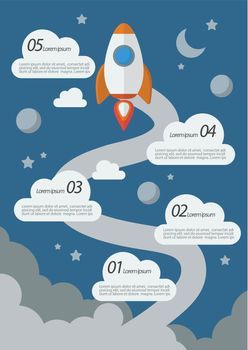 Rocket Launch Infographic