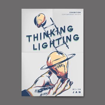Creative thinking and new ideas concept vector