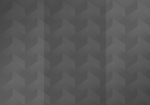 Gray 3D geometric modern background