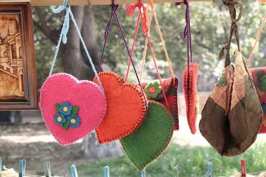 Heart shaped hand bags for women 