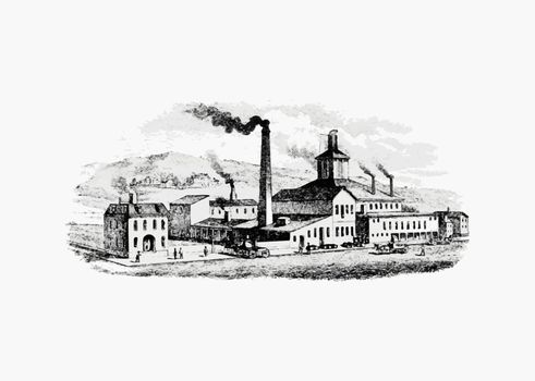 Factory in the industrialization era