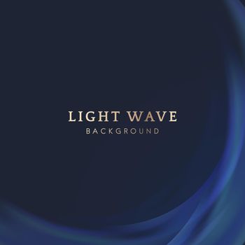 Light wave border background