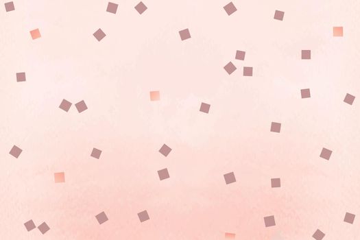 Pink square polka dots