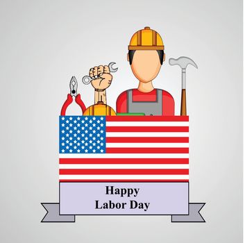 USA Labor Day Background
